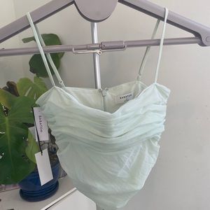 Aritzia TEN by Barton sea foam Luxor Tank